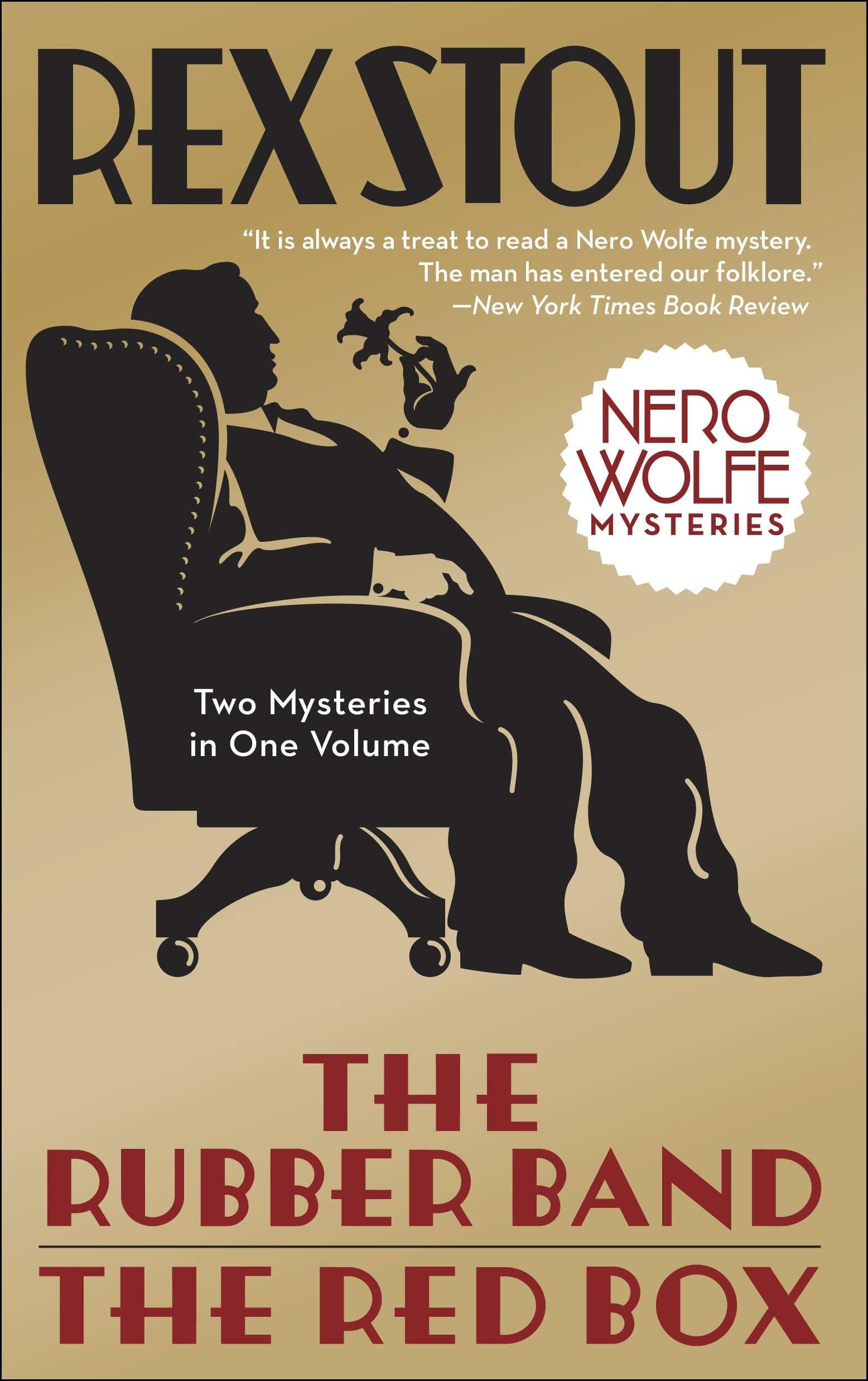 The Rubber Band/The Red Box 2in1 (Nero Wolfe),Used