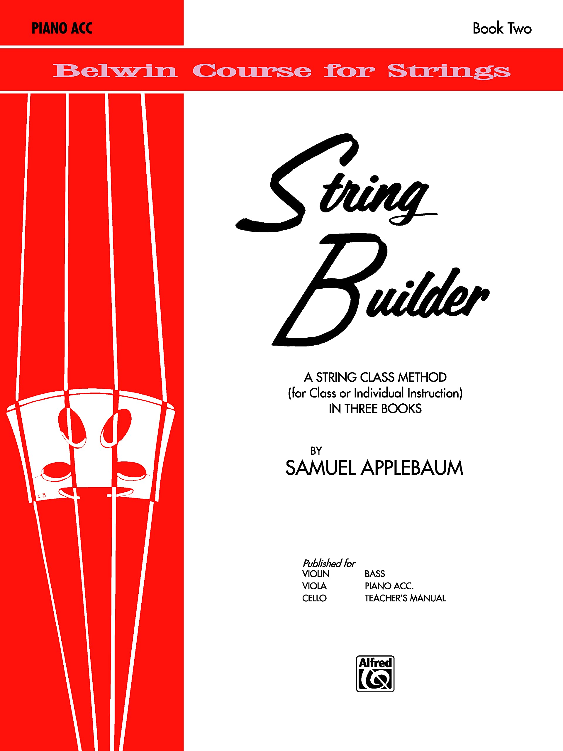 String Builder, Bk 2: A String Class Method (for Class or Individual Instruction)  Piano Acc. (Belwin Course for Strings, Bk 2),Used