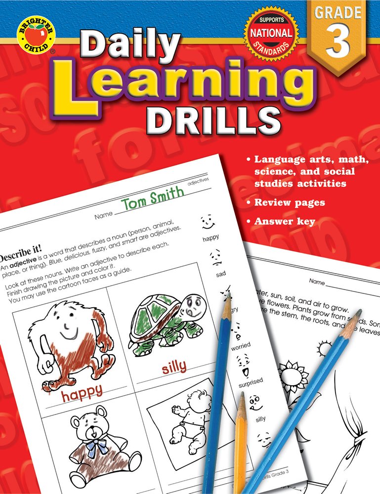 Daily Learning Drills Grade 3,Used