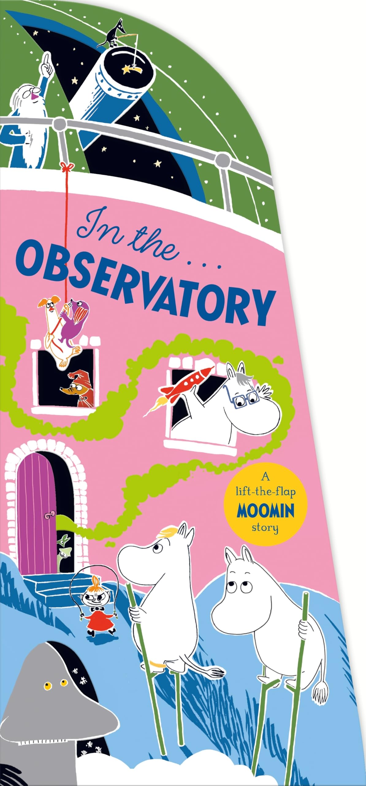 In The Observatory: A LiftTheFlap Moomin Story (Moominhouse)