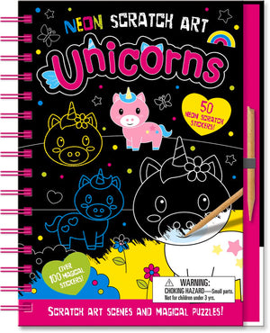 Unicorns (Neon Scratch Art),Used