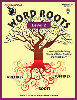 Word Roots Level 2 Workbook  Learning the Building Blocks of Better Spelling and Vocabulary (Grades 512),Used
