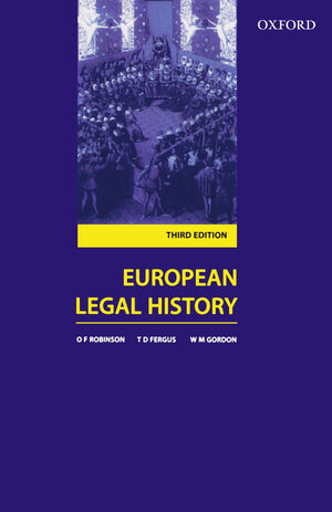 European Legal History: Sources And Institutions,New
