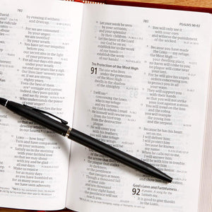 CSB Large Print Compact Reference Bible, Brown LeatherTouch,Used