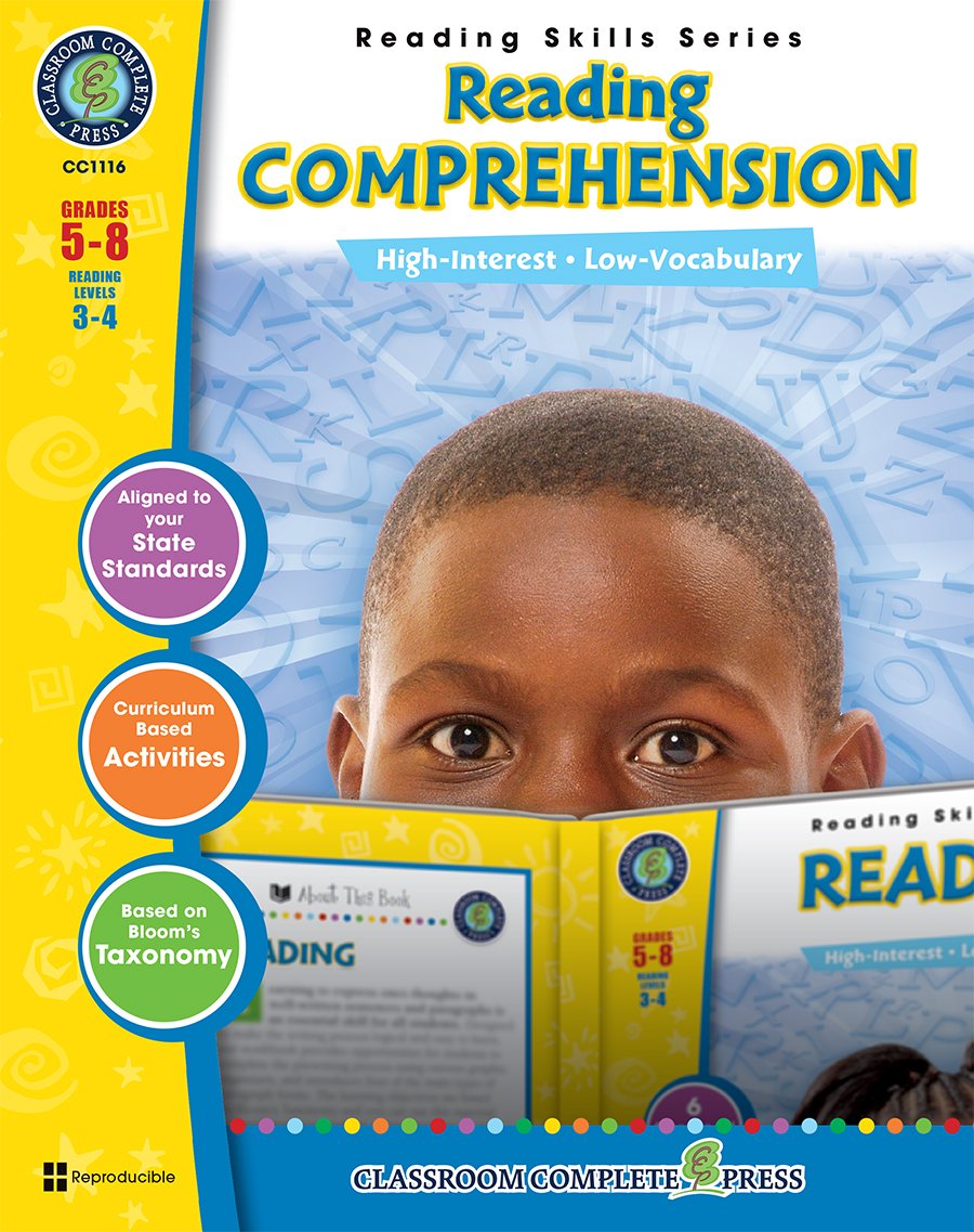 Reading Comprehension, Grades 58,Used