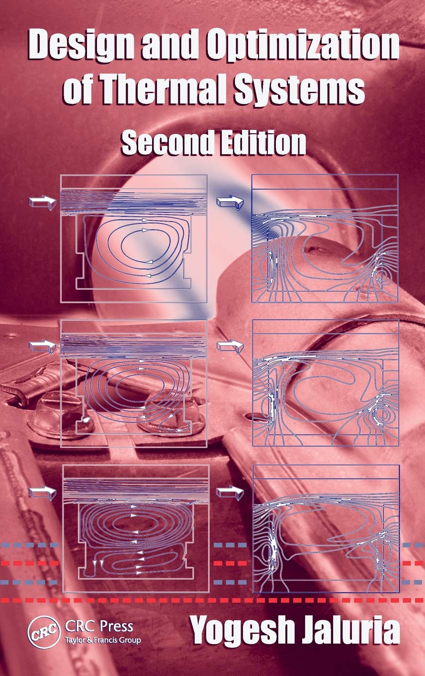 Design And Optimization of Thermal Systems (Mechanical Engineering),Used