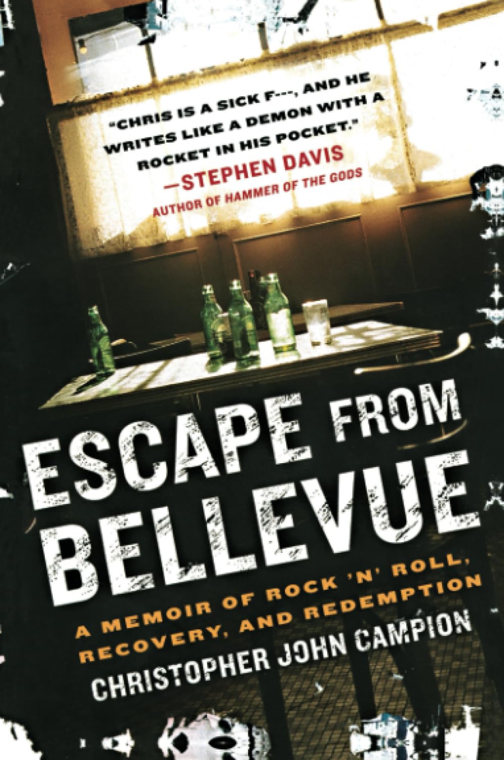 Escape From Bellevue: A Memoir Of Rock 'N' Roll, Recovery, And Redemption,Used