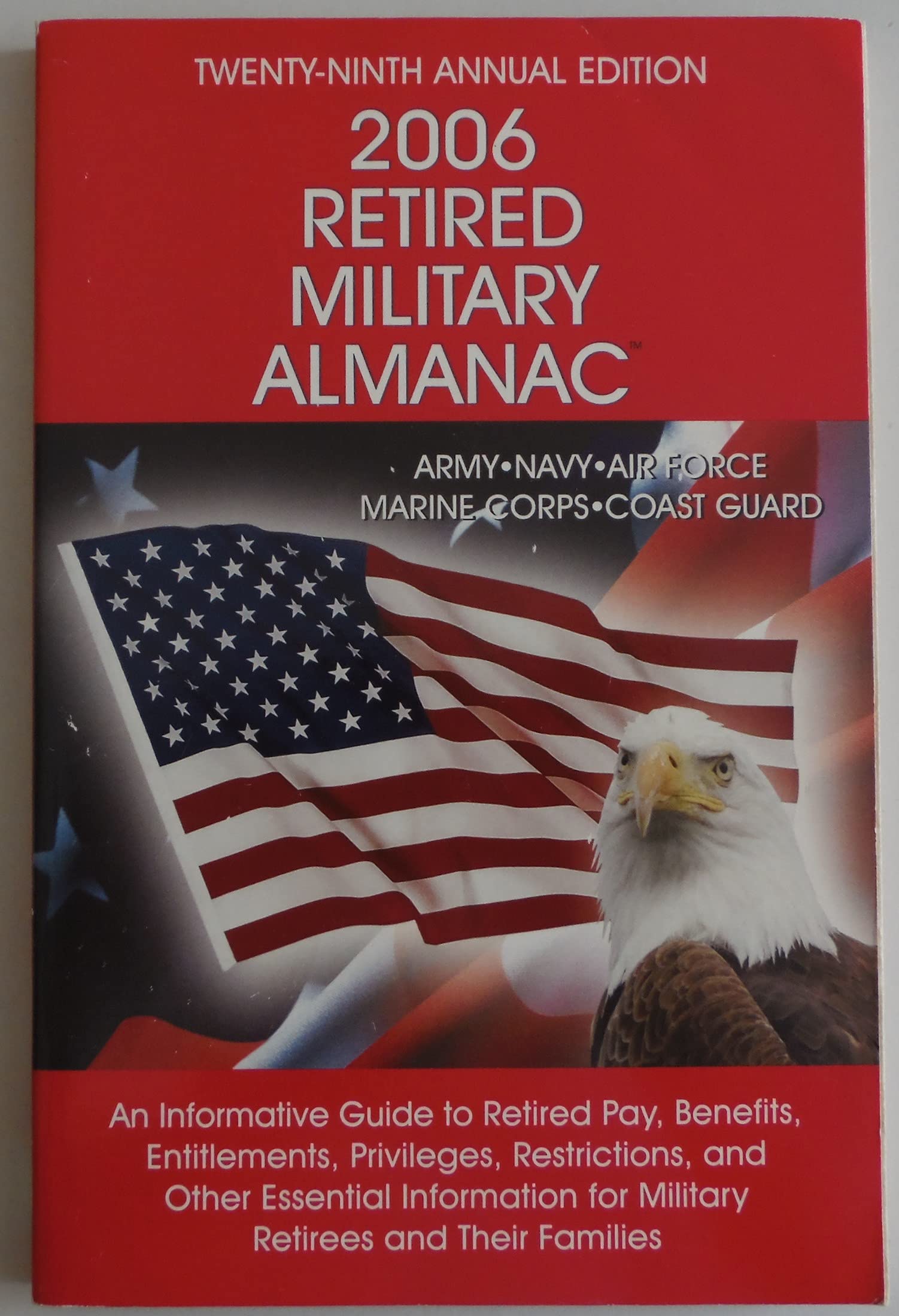 Retired Military Almanac 2006,Used