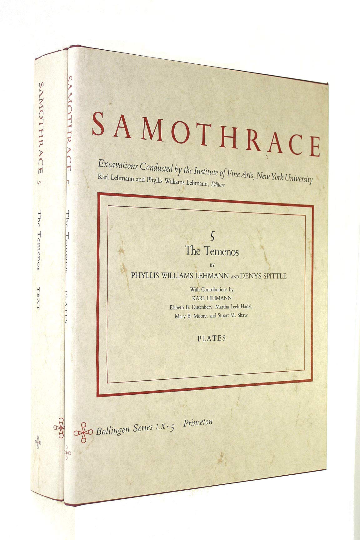Samothrace, Vol. 5: The Temenos (2 Volume Set),Used