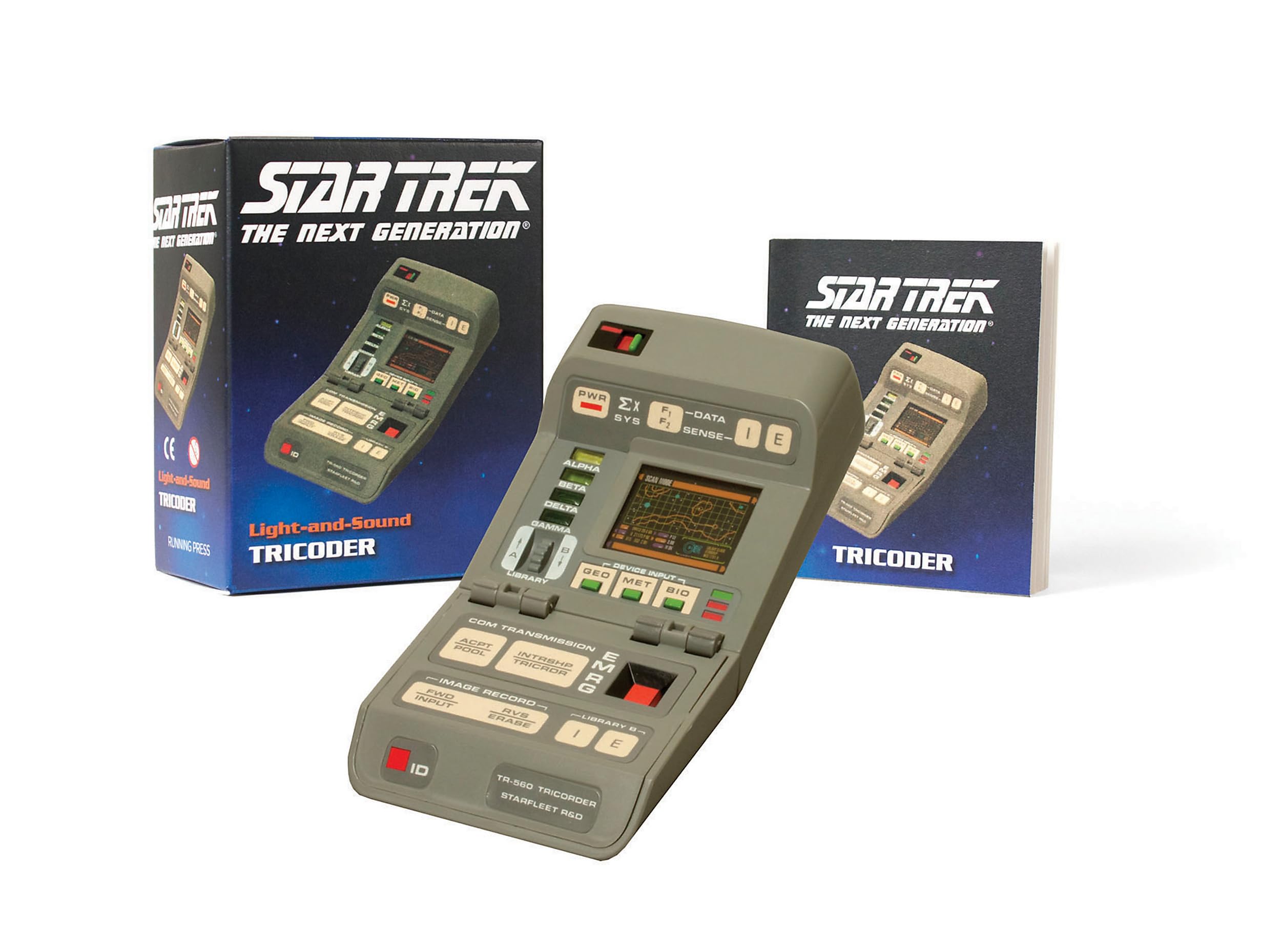 Star Trek: Lightandsound Tricorder (Rp Minis),Used