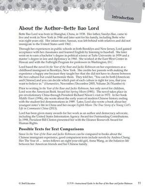 In the Year of the Boar and Jackie Robinson: An Instructional Guide for Literature  Novel Study Guide for Literature with Close,Used