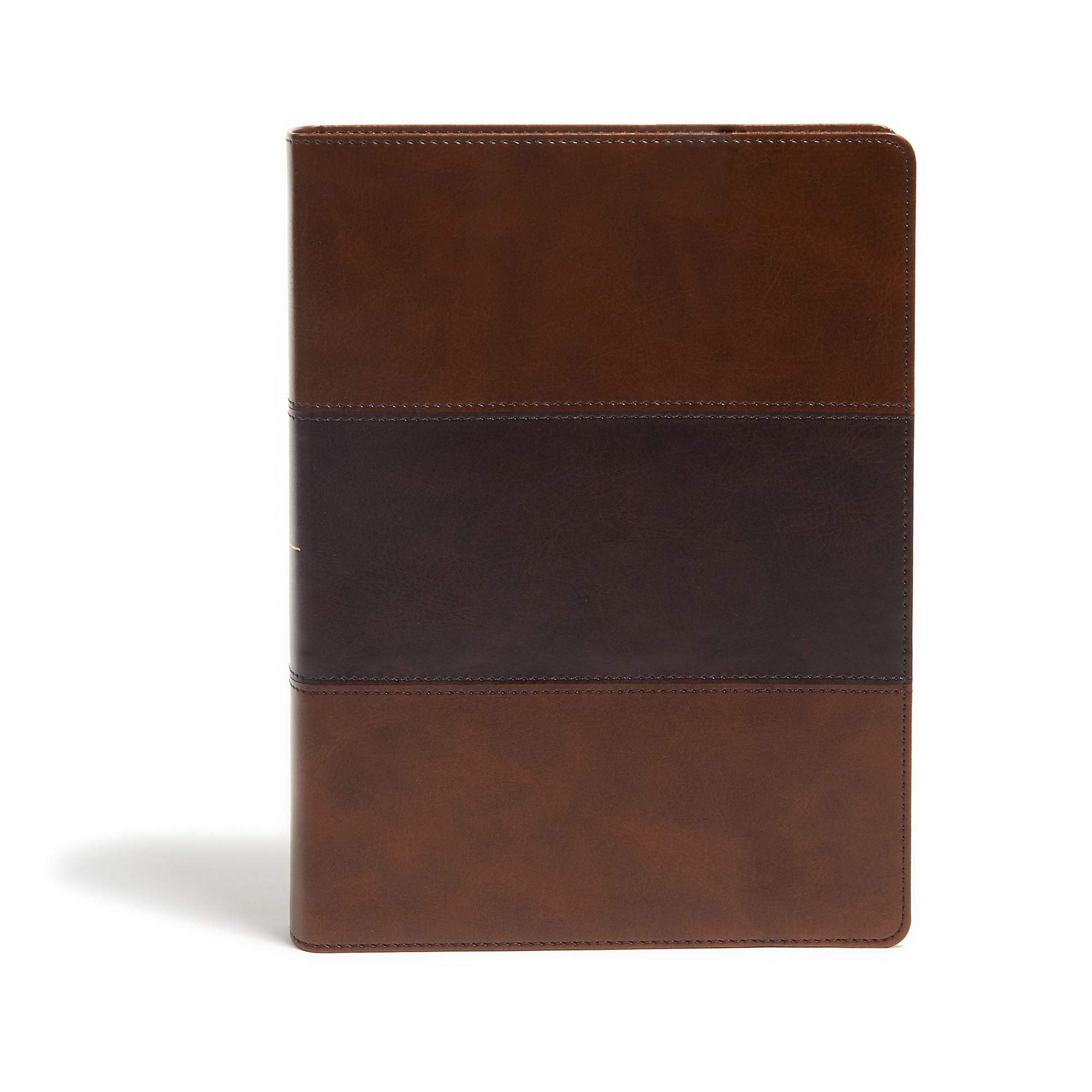 Kjv Study Bible, Fullcolor, Saddle Brown Leathertouch, Red Letter, Pure Cambridge Text, Study Notes And Commentary, Illustrated