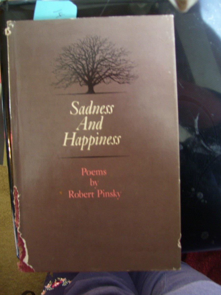 Sadness And Happiness: Poems By Robert Pinsky (Princeton Series Of Contemporary Poets, 1)-used