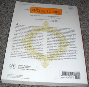 The Healing Cuisine: India's Art of Ayurvedic Cooking,Used