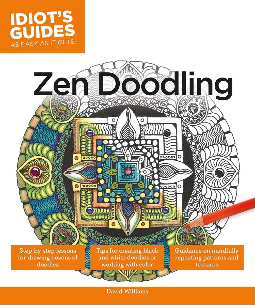 Zen Doodling (Idiot's Guides),Used