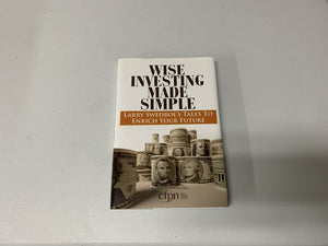 Wise Investing Made Simple: Larry Swedroe's Tales to Enrich Your Future,Used
