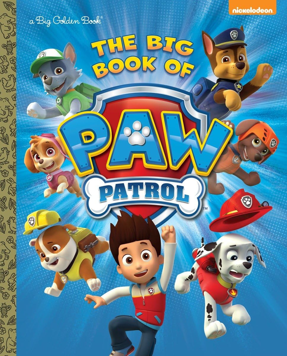 The Big Book of Paw Patrol (Paw Patrol) (Big Golden Book),New
