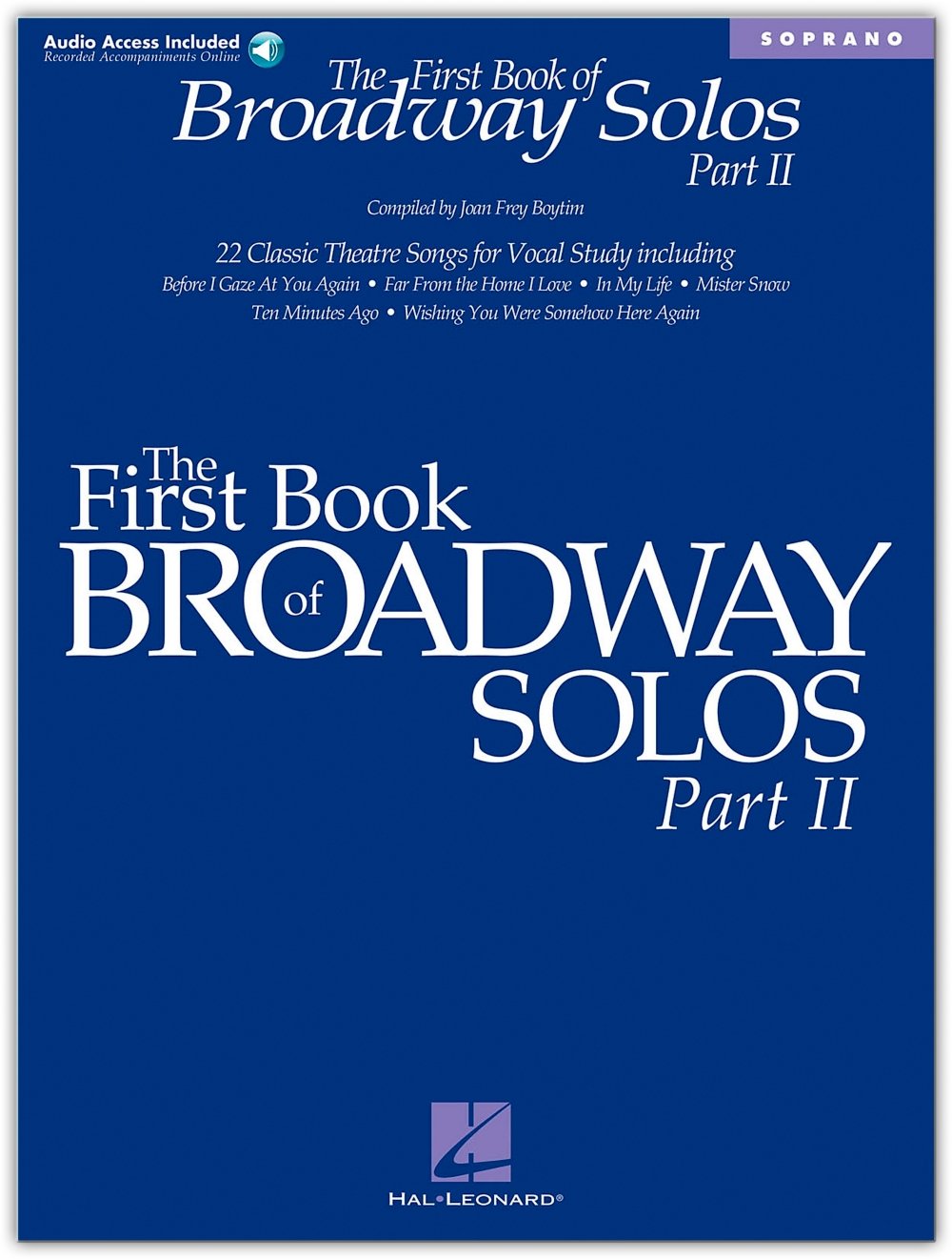 The First Book of Broadway Solos  Part II: Soprano Edition,Used