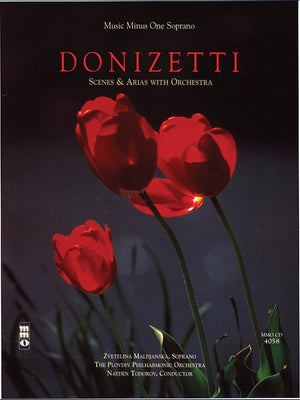 Music Minus One Soprano: Donizetti Scenes Arias with Orchestra (Book & CD),Used