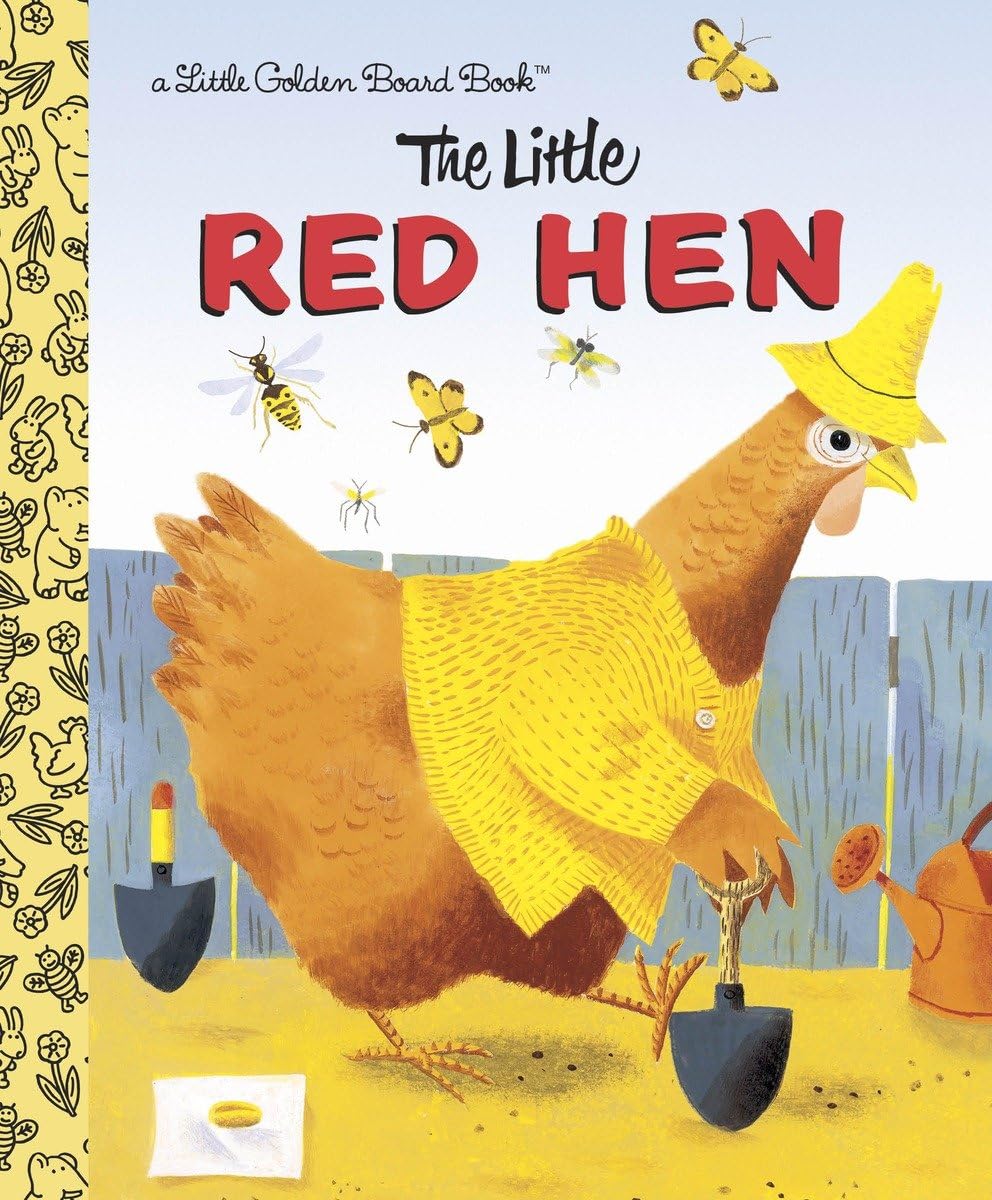 The Little Red Hen (Little Golden Board Books),Used