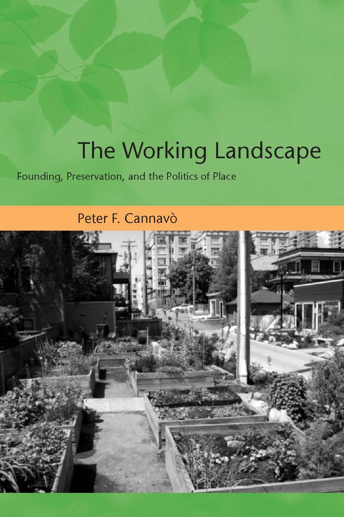 The Working Landscape: Founding, Preservation, and the Politics of Place (Urban and Industrial Environments (Paperback)),New