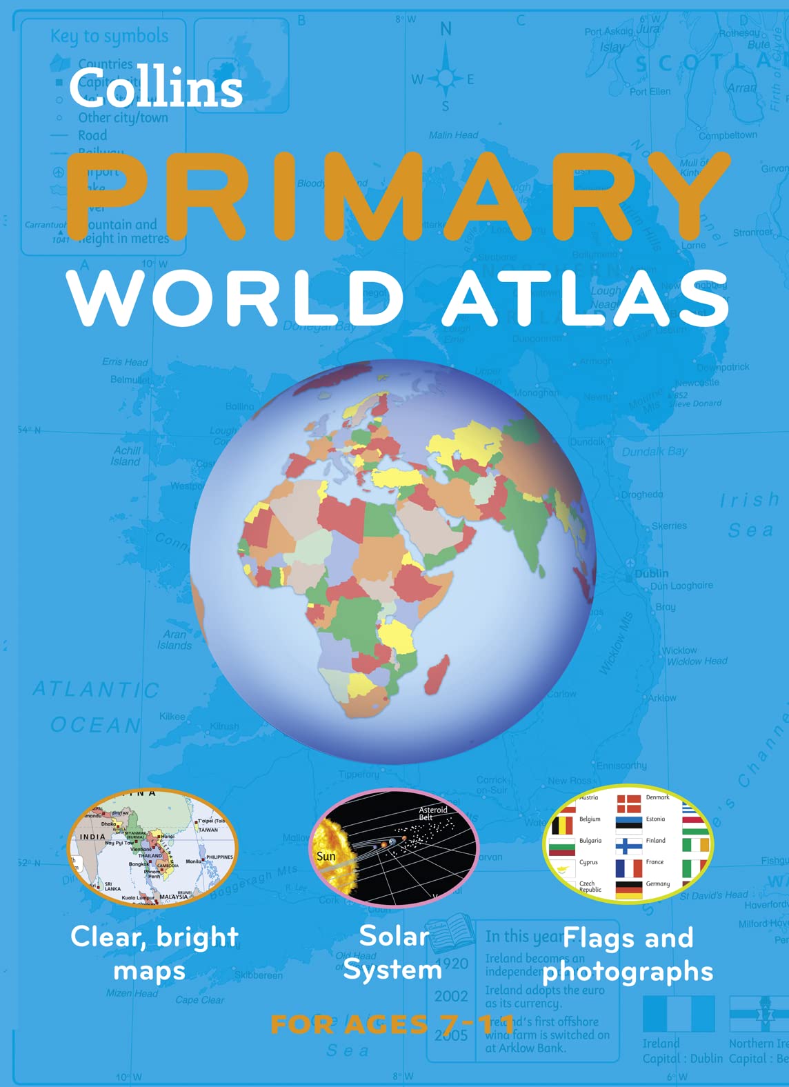 Collins Primary World Atlas,Used