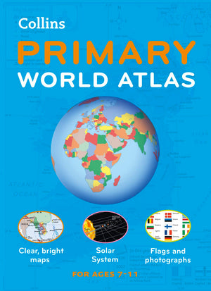 Collins Primary World Atlas,Used