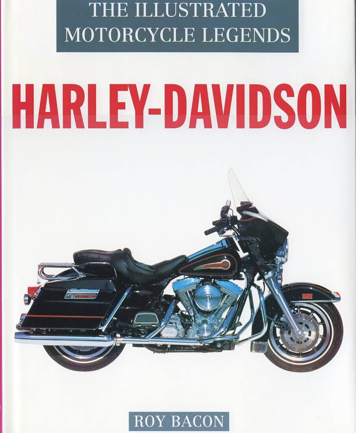 Harley Davidson, Illustrated Motorcycle Legends,Used