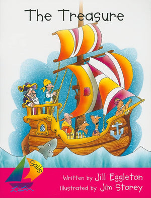The Treasure: Rigby Sails Emergent: Student Reader,Used