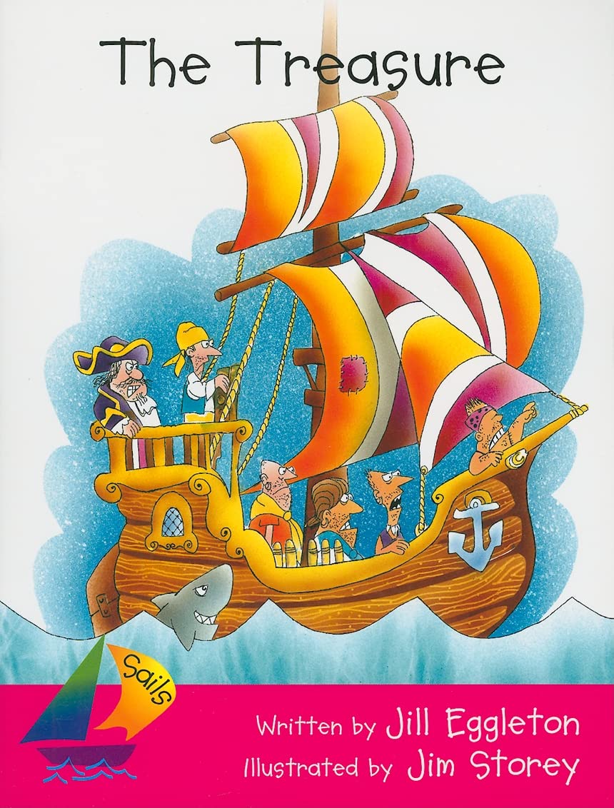 The Treasure: Rigby Sails Emergent: Student Reader,Used