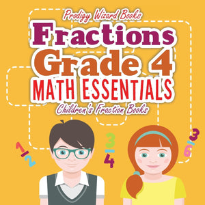 Fractions Grade 4 Math Essentials: Children's Fraction Books,Used