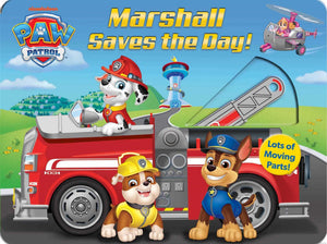 Paw Patrol: Marshall Saves The Day! (Deluxe Board Book)