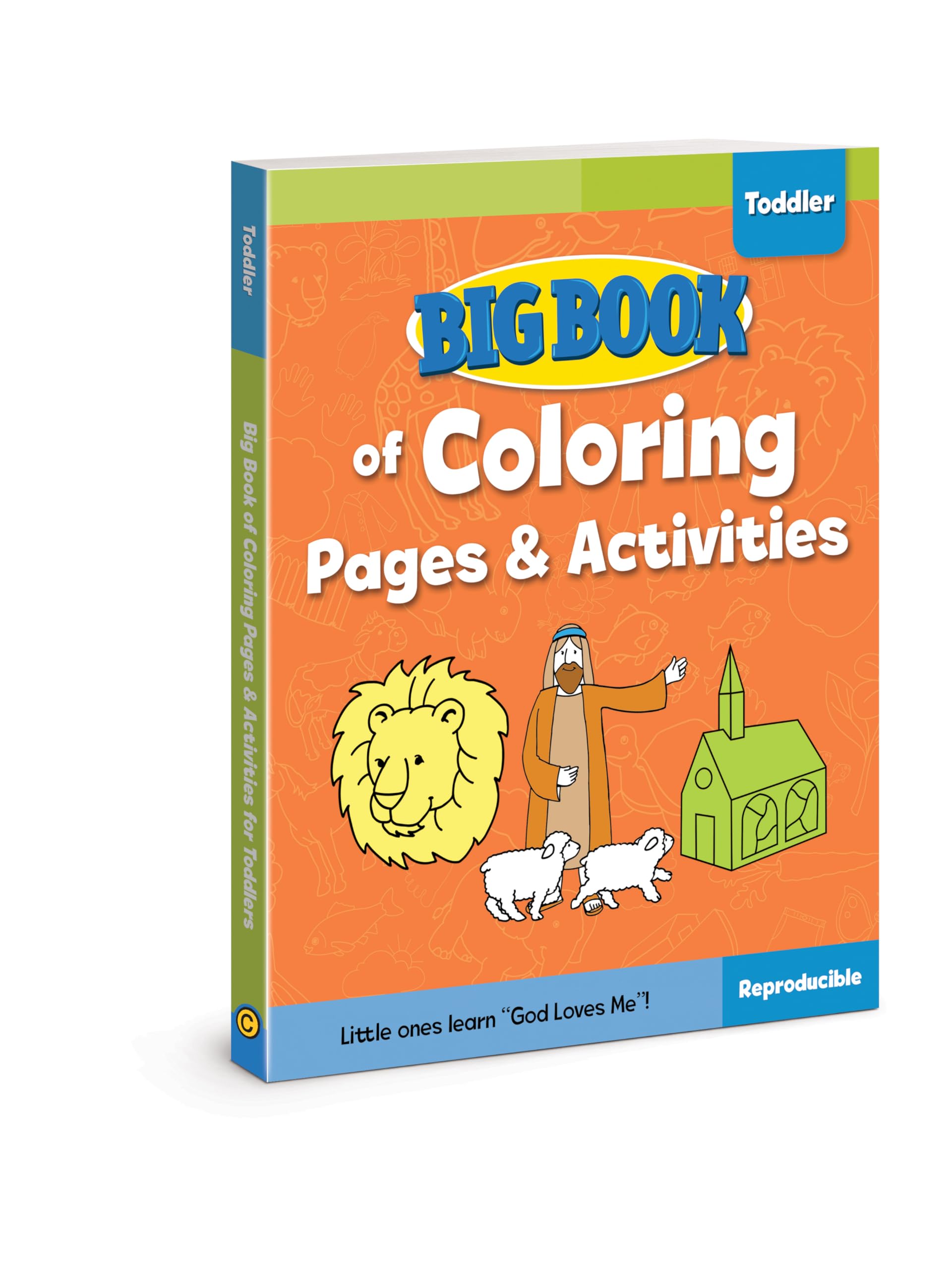 Big Book of Coloring Pages and Activities for Toddlers (Big Books),Used