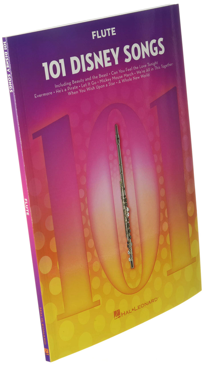 101 Disney Songs for Flute  Flute Music Book with Famous Pieces from Movies and Plays  Flute Sheet Music Book for Beginner and,New
