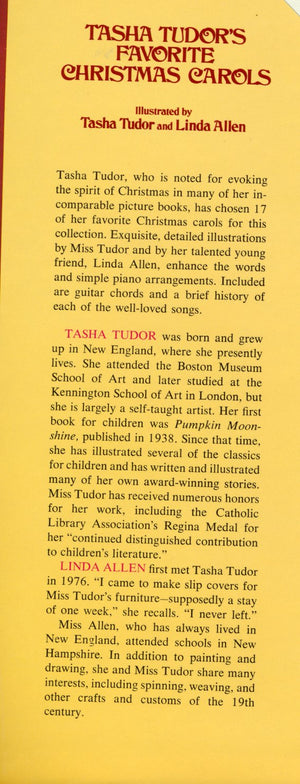Tasha Tudor'S Favorite Christmas Carols,Used