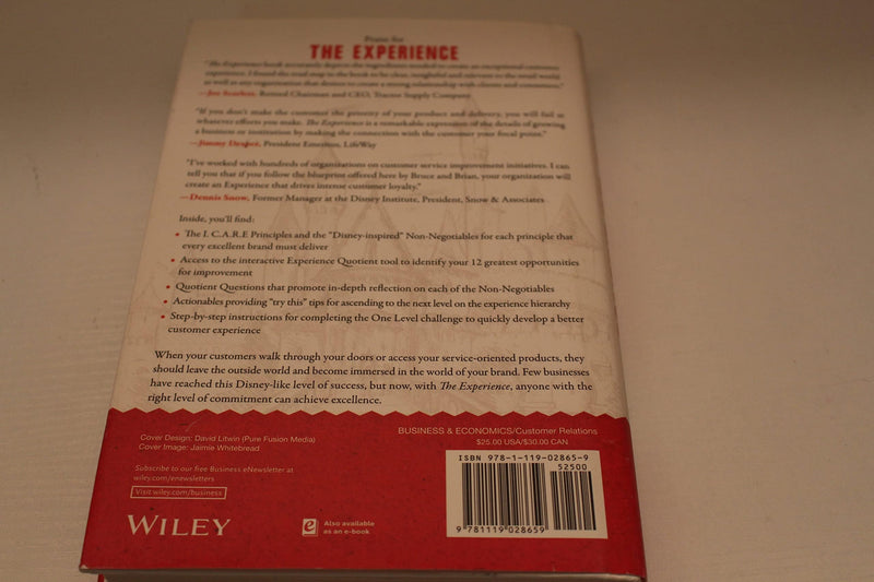 The Experience: The 5 Principles of Disney Service and Relationship Excellence,Used