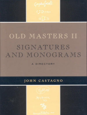 Old Masters Ii: Signatures And Monograms,Used