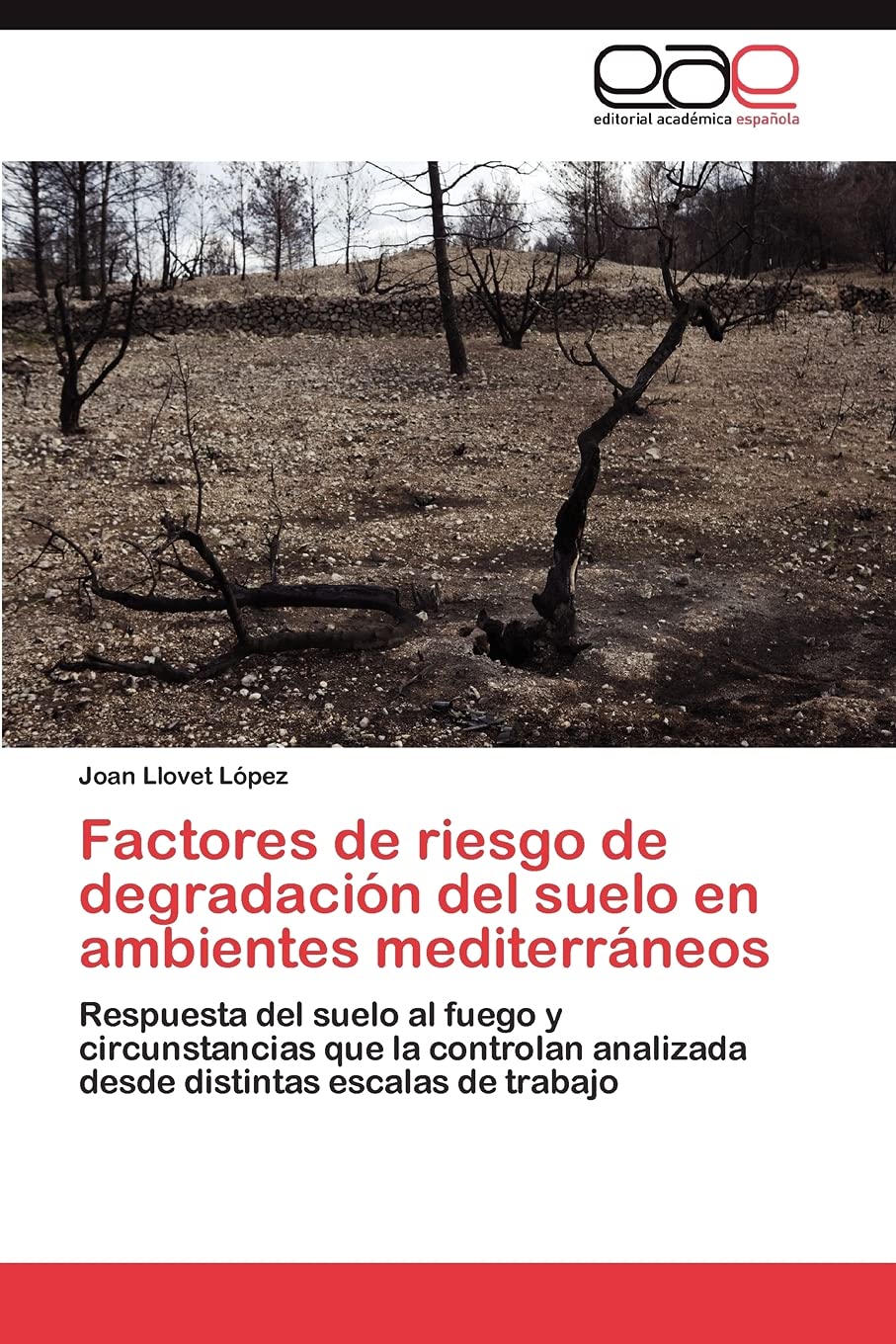 Factores de riesgo de degradacin del suelo en ambientes mediterrneos: Respuesta del suelo al fuego y circunstancias que la c,Used