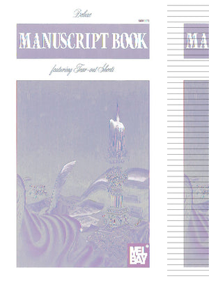 Mel Bay Deluxe Manuscript Book,Used
