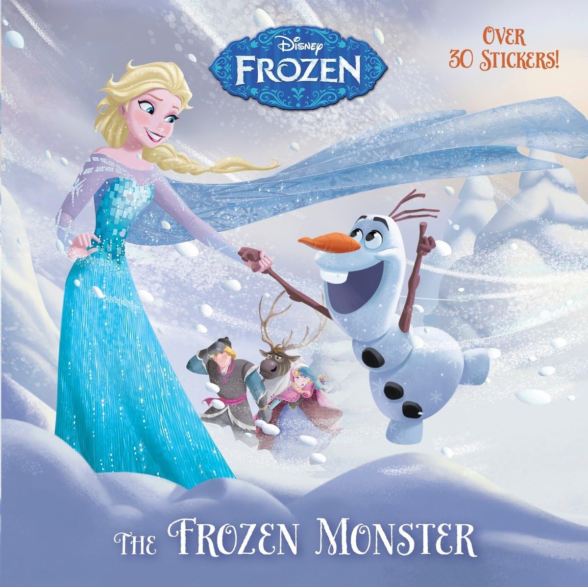The Frozen Monster (Disney Frozen) (Pictureback(R)),Used