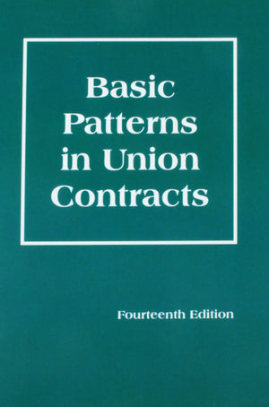 Basic Patterns In Union Contracts,Used