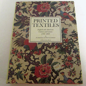 Printed textiles;: English and American cottons and linens 17001850 (A Winterthur book),Used