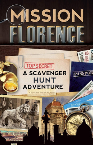 Mission Florence: A Scavenger Hunt Adventure (Travel Book For Kids),Used