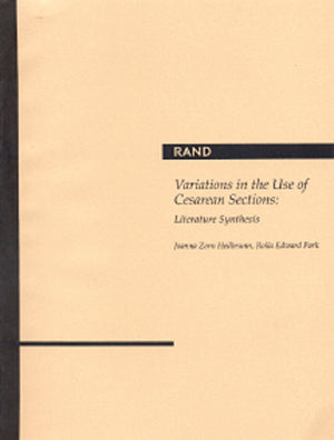 Variations In The Use Of Cesarean Sections: Literature Synthesis,Used