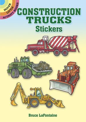 Construction Trucks Stickers (Dover Little Activity Books: Cars & Truc)