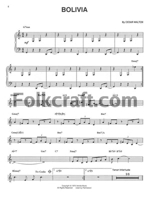 The Cedar Walton Collection: Piano (Artist Transcriptions),Used