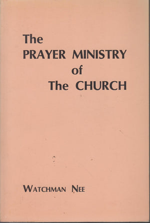 The Prayer Ministry of The Church:,Used