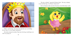 Phidal Chicken Little Little Classics  Stories for kids, 24page storybook,Used