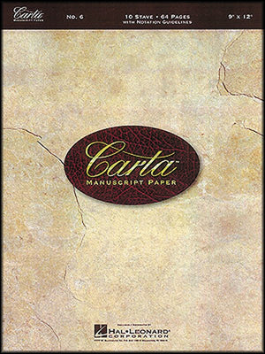 Carta Manuscript Paper No. 6  Basic,Used