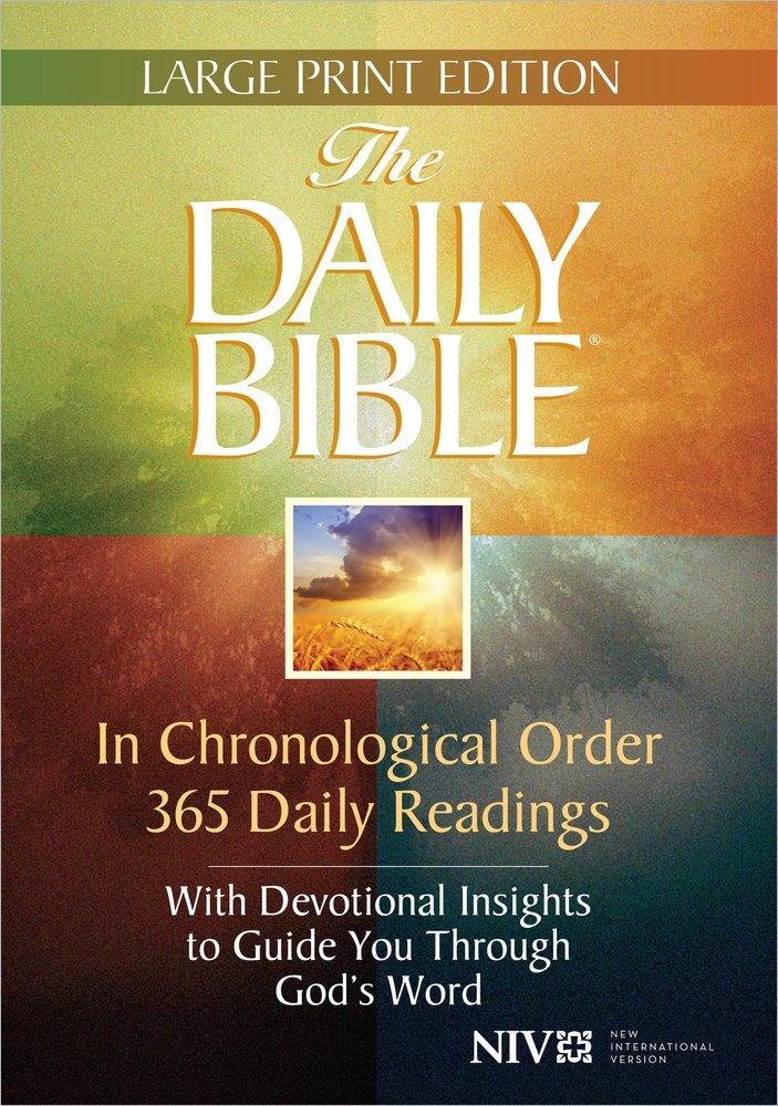 The Daily Bible Large Print,Used